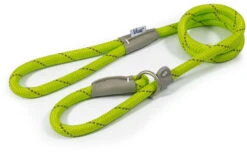 Ancol Viva Lime Reflective Slip Lead 1.5m