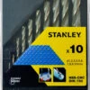 Stanley HSS Drill Bit Set Of 10 Sizes Ø1-10mm 2 Stanley HSS Drill Bit Set Of 10 Sizes Ø1-10mm -Pro Tool Hub BDA1302 46474.1681157038
