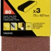 Stanley Sanding Belt 75x457 80g Pk3 2 Stanley Sanding Belt 75x457 80g Pk3 -Pro Tool Hub BDA1754 39361.1681157116