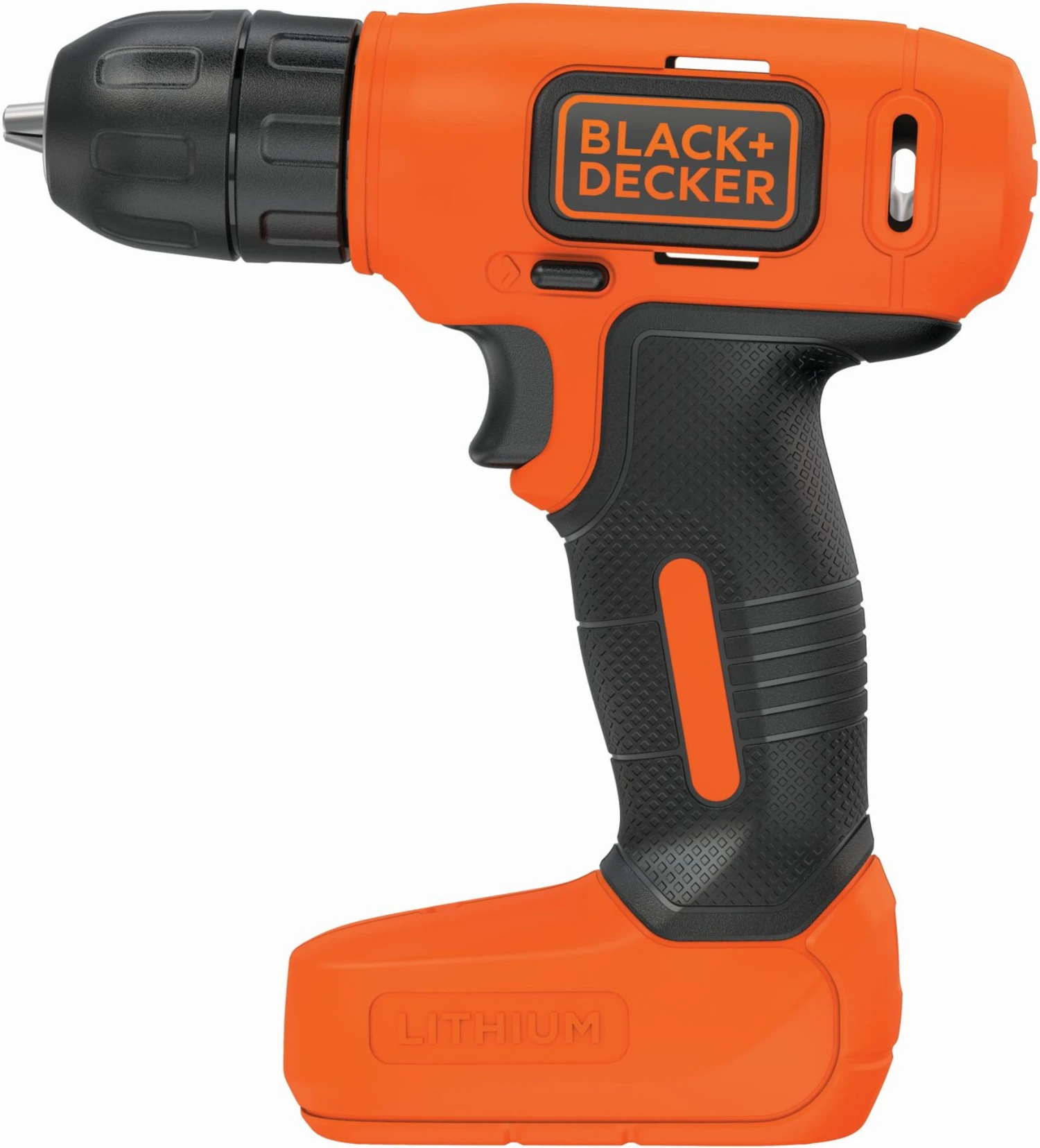 Black & Decker Black+Decker Li-ion Compact Cordless Drill Driver 7.2v 3 Black & Decker Black+Decker Li-ion Compact Cordless Drill Driver 7.2v