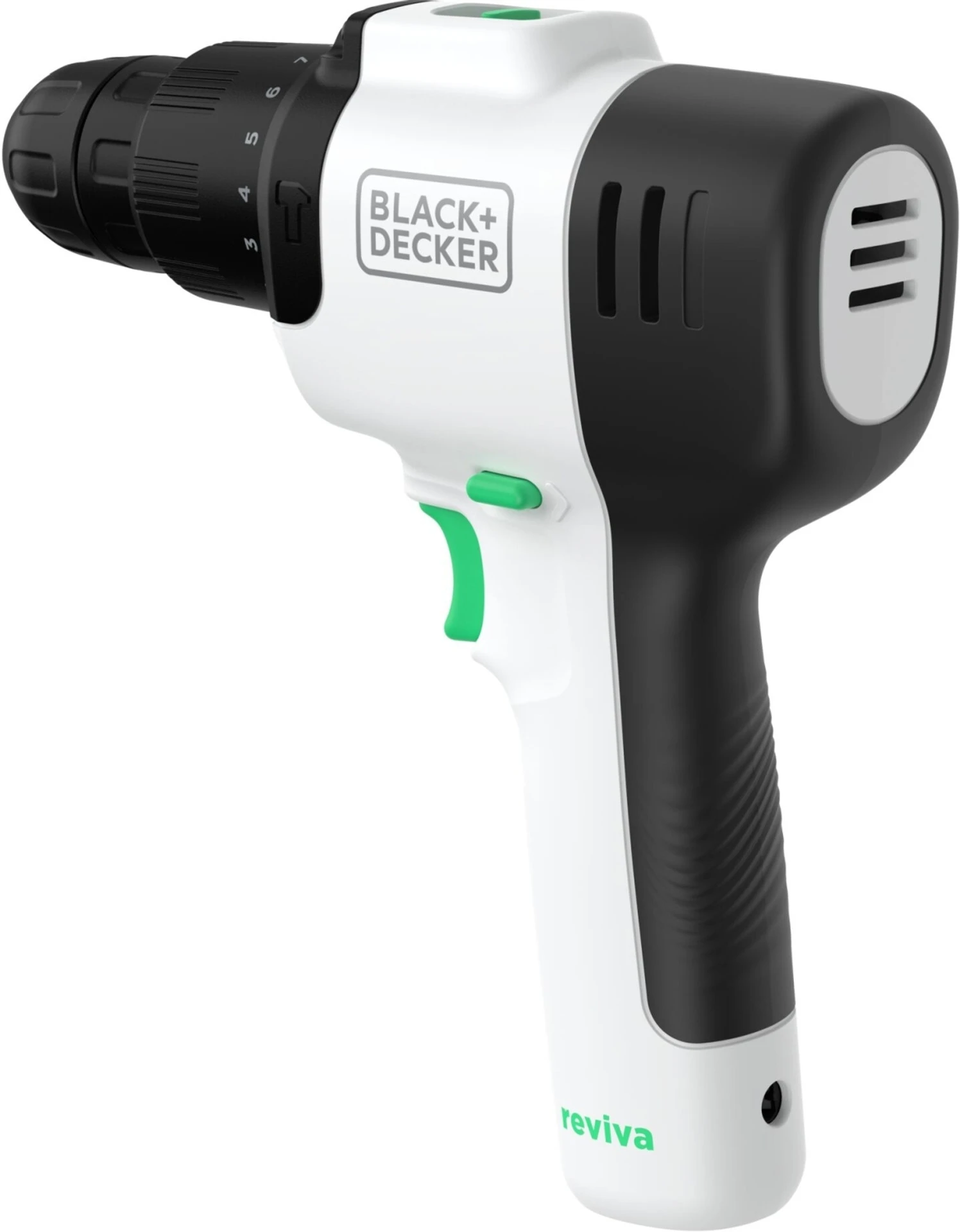 Black & Decker Black+Decker Reviva Cordless Hammer Drill 12v 4 Black & Decker Black+Decker Reviva Cordless Hammer Drill 12v - Image 2