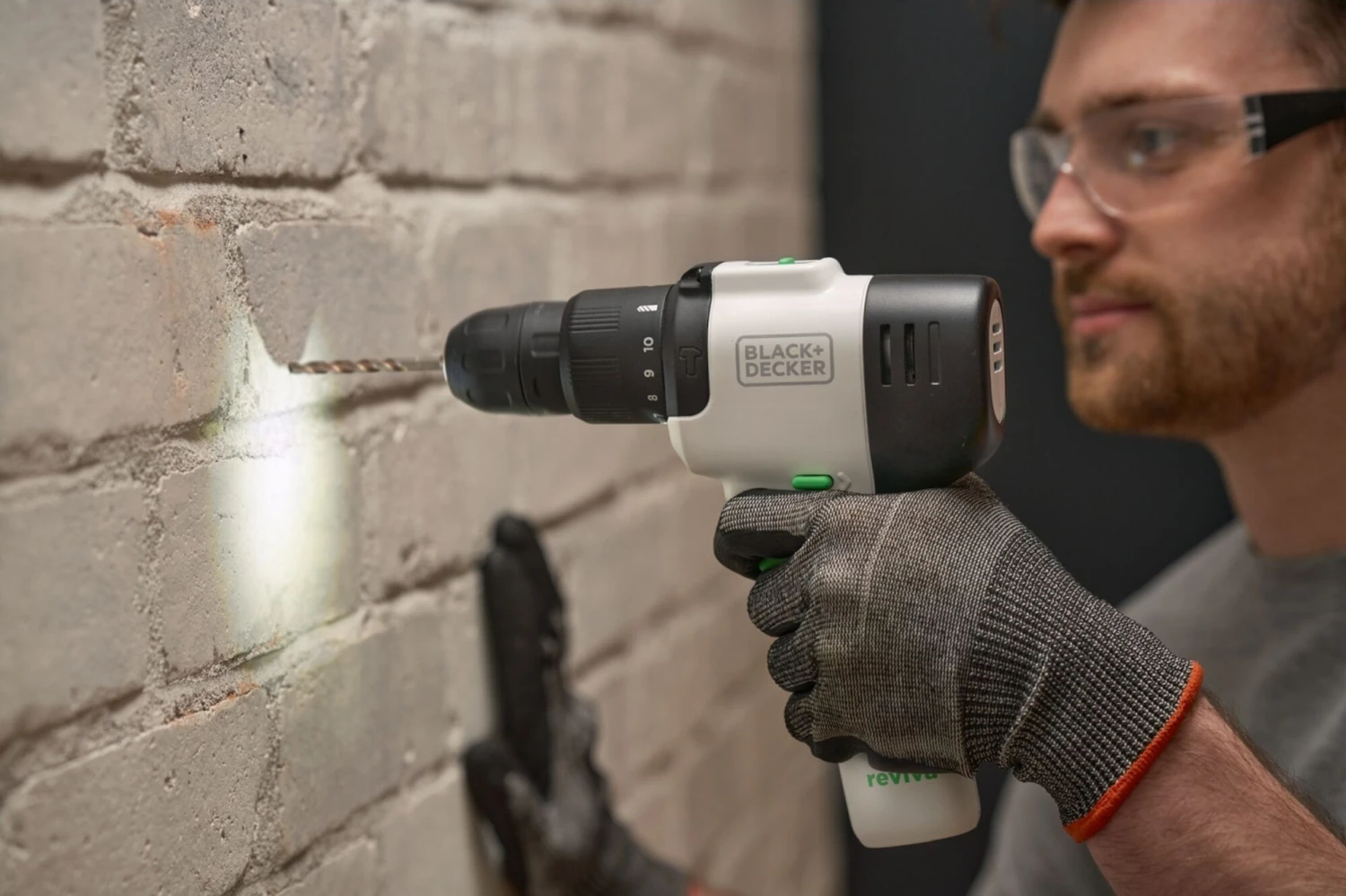 Black & Decker Black+Decker Reviva Cordless Hammer Drill 12v 10 Black & Decker Black+Decker Reviva Cordless Hammer Drill 12v - Image 8