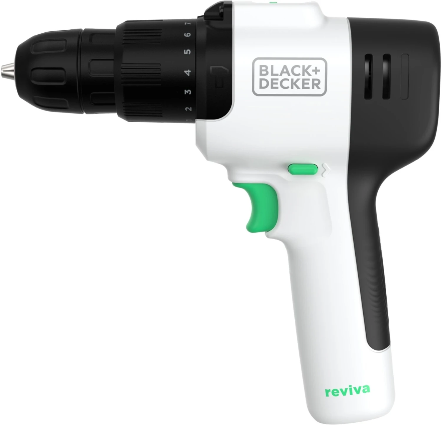 Black & Decker Black+Decker Reviva Cordless Hammer Drill 12v 5 Black & Decker Black+Decker Reviva Cordless Hammer Drill 12v - Image 3