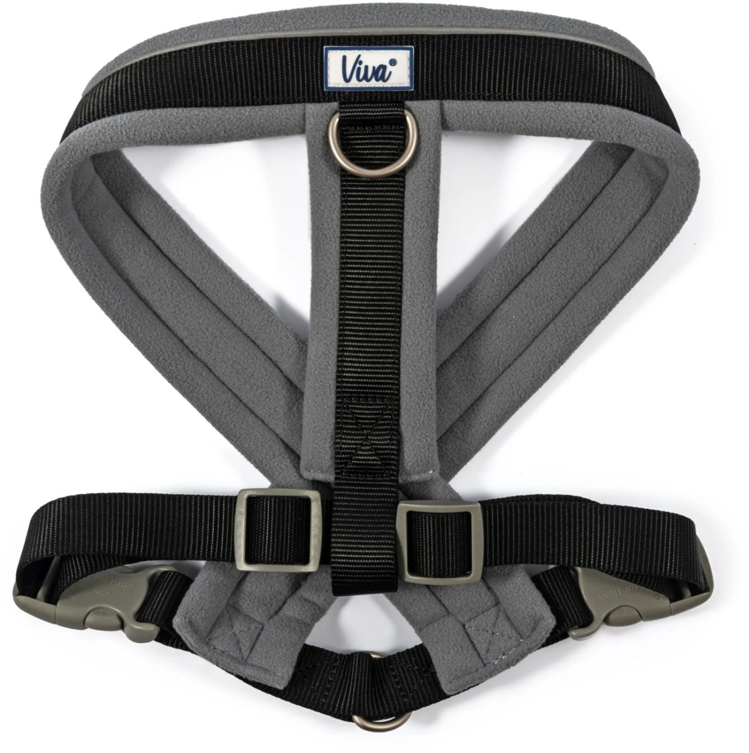 Ancol Viva Black Padded Harness XL 70-98cm 3 Ancol Viva Black Padded Harness XL 70-98cm