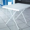 Bica White Large Folding Table