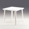 Bica White Resin Square Table 80cm -Pro Tool Hub BIC0022 49899.1691049032