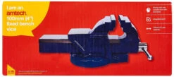 Amtech Professional Bench Vice 100mm / 4" -Pro Tool Hub DKT0289 2 94699.1677420714