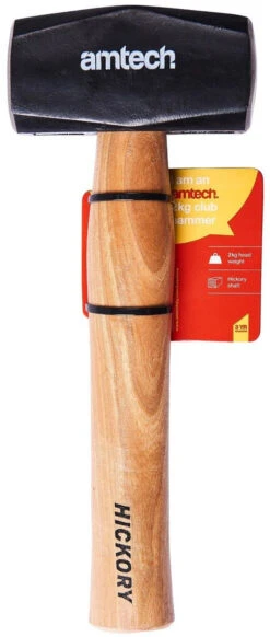 Am-Tech 2 Kg Club Hammer Hickory Hdl 7 Am-Tech 2 Kg Club Hammer Hickory Hdl -Pro Tool Hub DKT0398 2 31362.1681158365