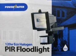 Powermaster 120w Halogen Floodlight PIR