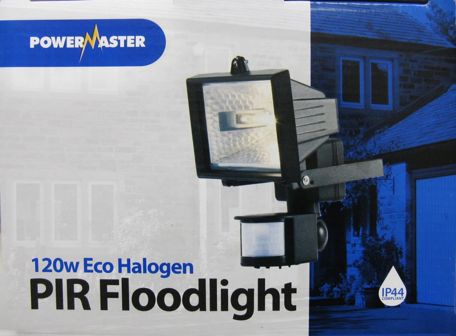 Powermaster 120w Halogen Floodlight PIR 3 Powermaster 120w Halogen Floodlight PIR
