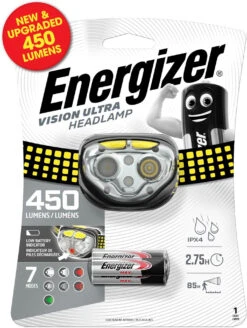 Energizer Vision Headlight 400 Lumens