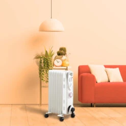 Daewoo HEA1894 1.5KW Oil Filled Heater With Timer And 3 Heat Settings -Pro Tool Hub EGL0920 1 84471.1692861653