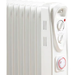 Daewoo 2500W Oil Filled Heater With Timer And 3 Heat Settings -Pro Tool Hub EGL0930 3 66819.1689243145