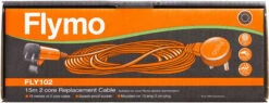 Flymo 15m Replacement Cable -Pro Tool Hub FLY0069 2 72169.1677422310