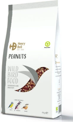 Henry Bell Wild Bird Food Peanuts 4kg