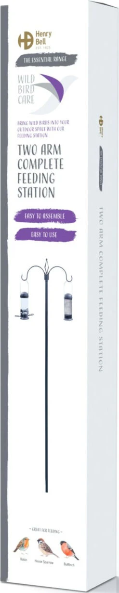 Henry Bell 2 Arm Complete Bird Feeding Station