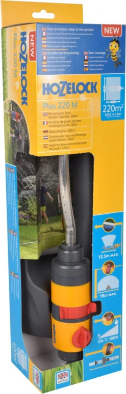 Hozelock Plus 220 Sprinkler Coverage Of 220 Square Metres