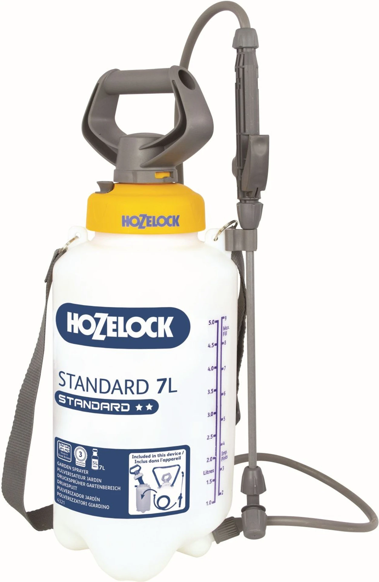 Hozelock 7Ltr Sprayer 3 Hozelock 7Ltr Sprayer