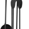 The Fireside Range Loop Companion Set Black & Pewter 635mm -Pro Tool Hub QPI0035 10284.1677442942