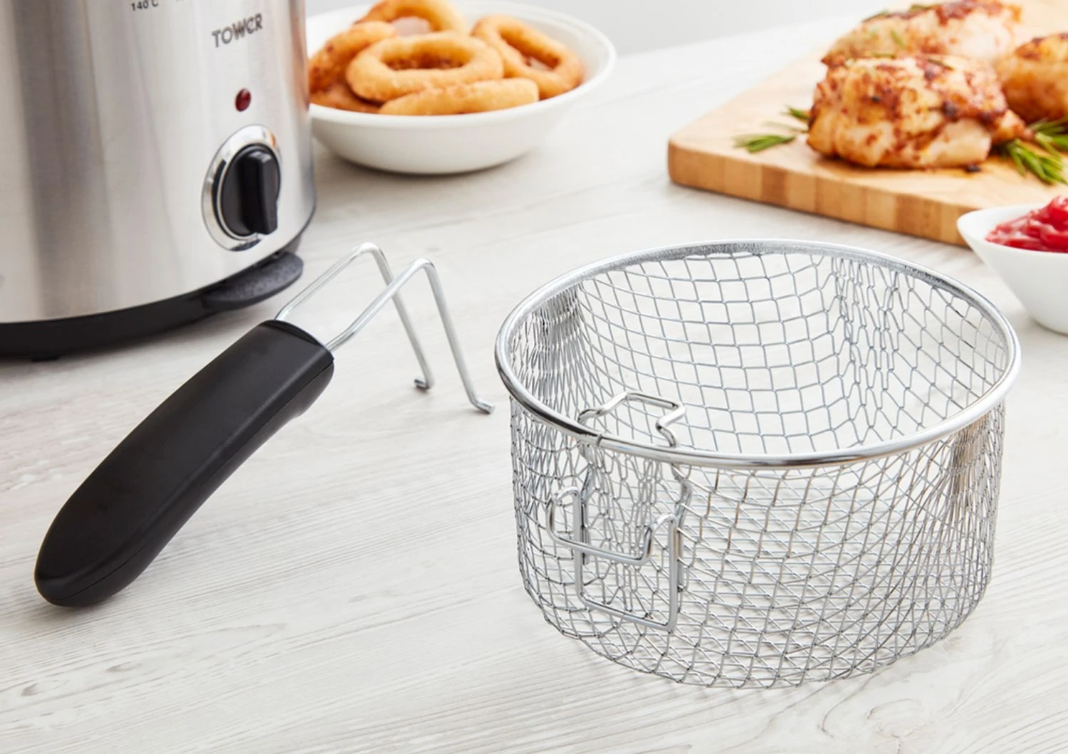 Tower Stainless Steel Fryer 1.5L 8 Tower Stainless Steel Fryer 1.5L - Image 6