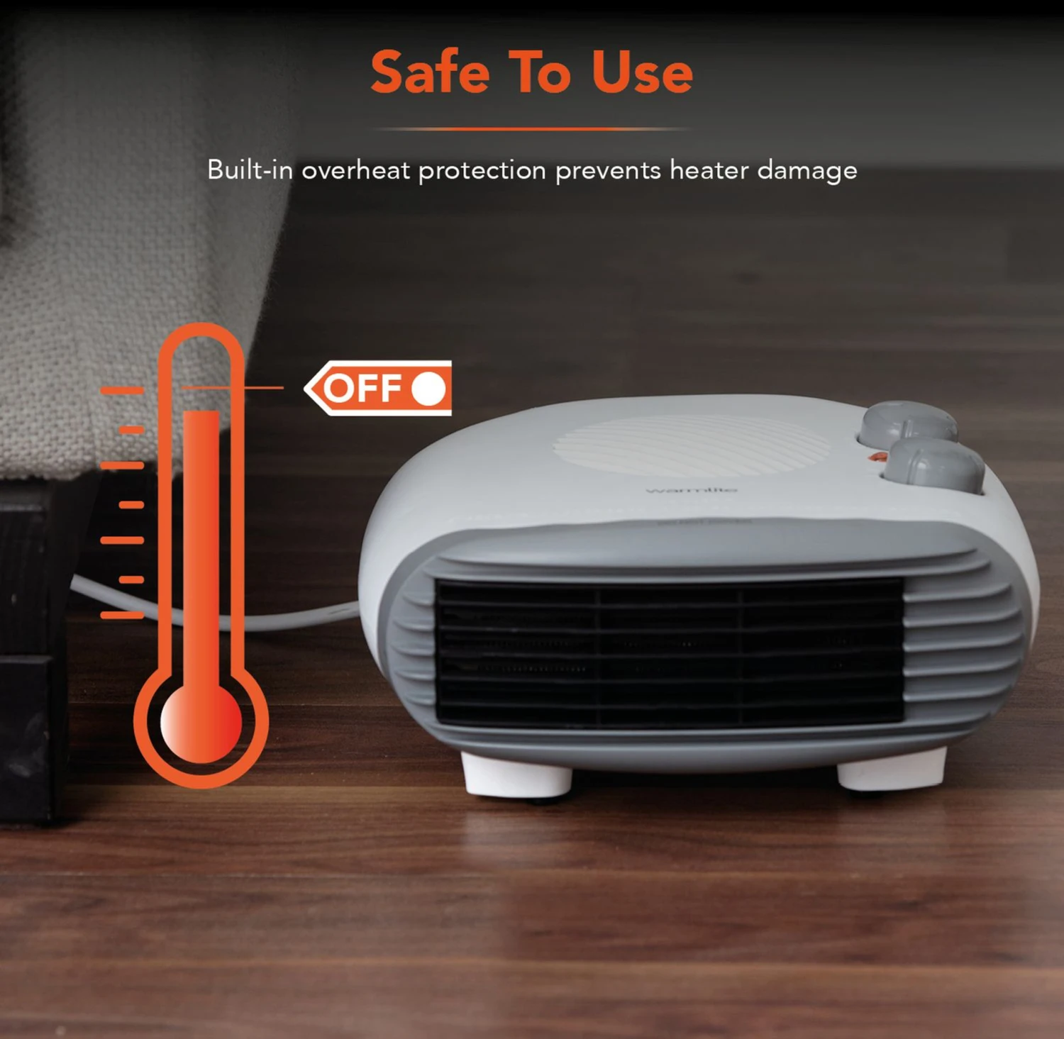 Warmlite Flat Fan Heater 2kw 7 Warmlite Flat Fan Heater 2kw - Image 5