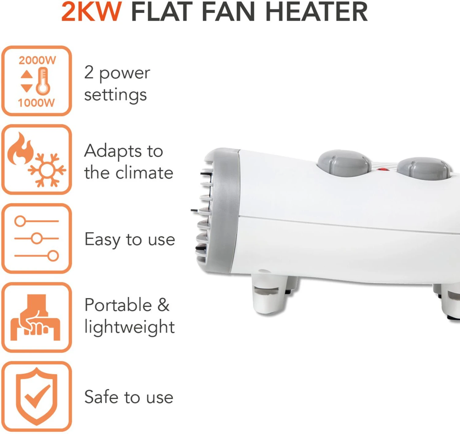 Warmlite Flat Fan Heater 2kw 12 Warmlite Flat Fan Heater 2kw - Image 10