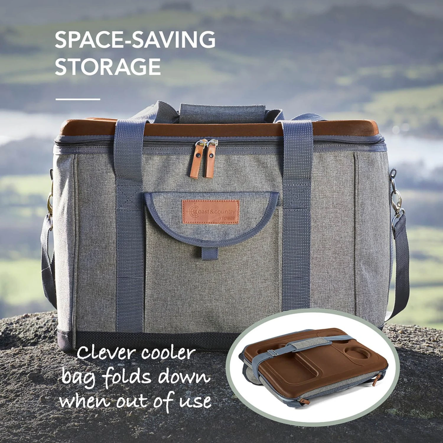 Heritage Foldable Picnic Cooler 8 Heritage Foldable Picnic Cooler - Image 6