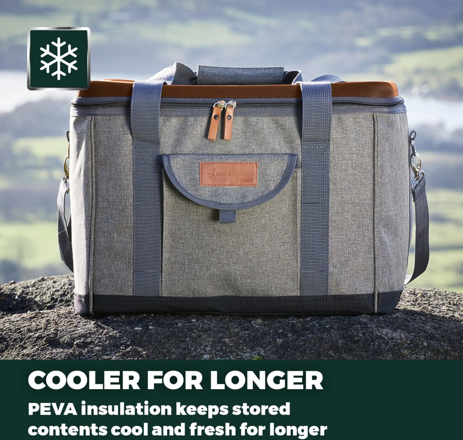 Heritage Foldable Picnic Cooler 4 Heritage Foldable Picnic Cooler - Image 2