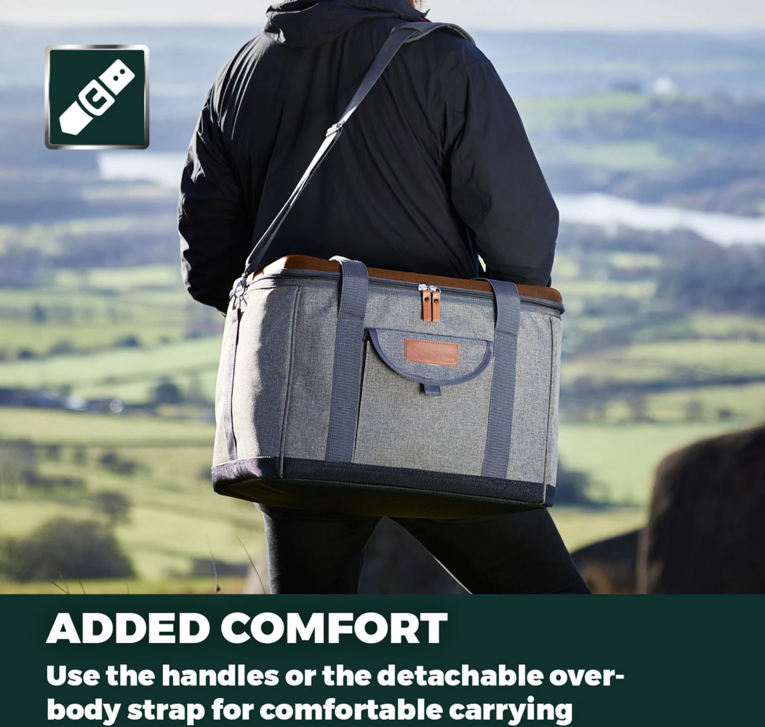 Heritage Foldable Picnic Cooler 12 Heritage Foldable Picnic Cooler - Image 10