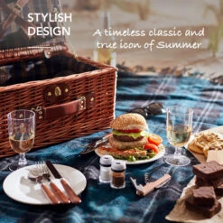 Heritage 2 Person Filled Picnic Basket 15 Heritage 2 Person Filled Picnic Basket -Pro Tool Hub RKW0867 11 04331.1681162103