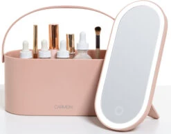 Carmen LED Mirror Cosmetic Storage 16 Carmen LED Mirror Cosmetic Storage -Pro Tool Hub RKW0909 3 83780.1695027781