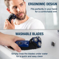 Carmen Rotary Shaver Rechargeable 18 Carmen Rotary Shaver Rechargeable -Pro Tool Hub RKW0914 6 56322.1681162137