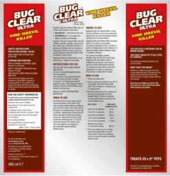Bugclear Ultra Vine Weevil Killer 480ml -Pro Tool Hub SCO0289 1 80215.1677444555