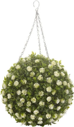 Smart Garden Topiary Ball White Rose 30cm -Pro Tool Hub SMA0584 1 18166.1681163085