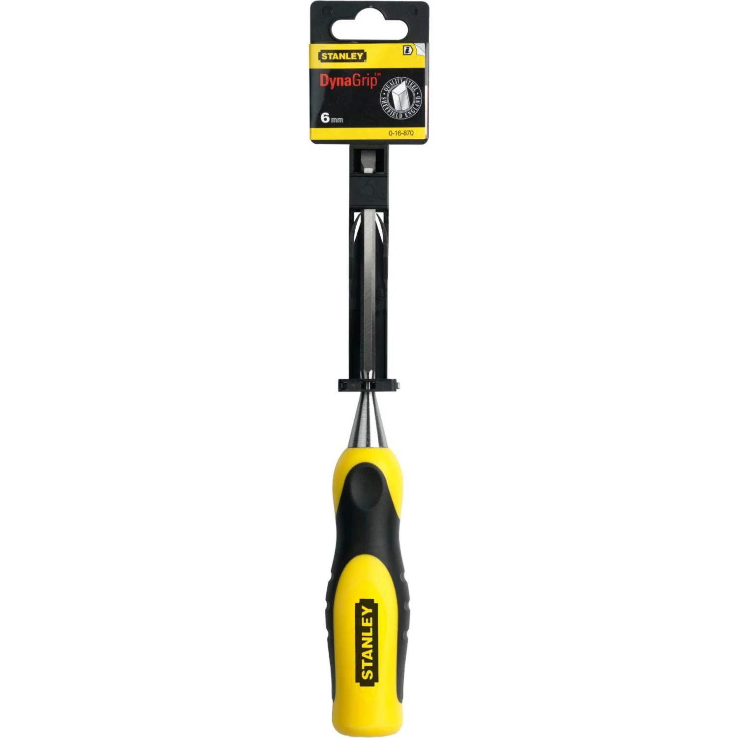 Stanley Dynagrip Strike Cap Chisel 6mm 4 Stanley Dynagrip Strike Cap Chisel 6mm - Image 2