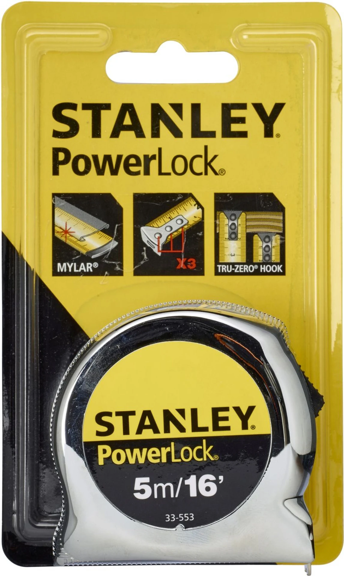 Stanley PowerLock Tape 5m/16ft 3 Stanley PowerLock Tape 5m/16ft