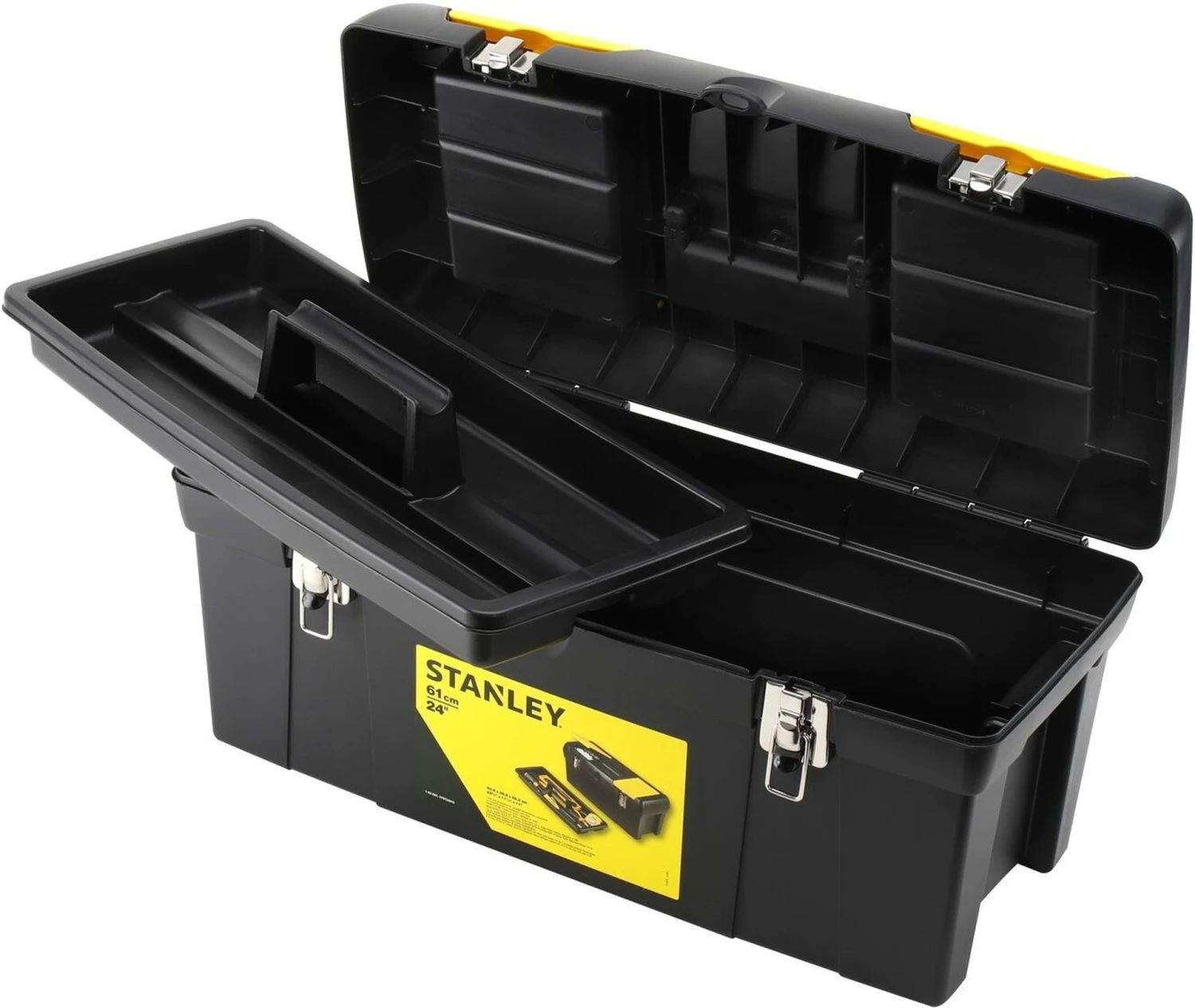 Stanley Tool Box 24 Inch 4 Stanley Tool Box 24 Inch - Image 2