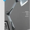 Status Valencia Desk Lamp Silver -Pro Tool Hub STT0061 78469.1677445248