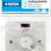 Status 45amp DP Ceiling Switch W/Neon -Pro Tool Hub STT6040 57151.1681163519