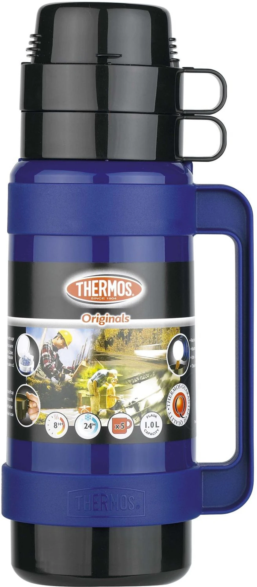 Thermos Mondial 1Ltr Plastic Flask 3 Thermos Mondial 1Ltr Plastic Flask