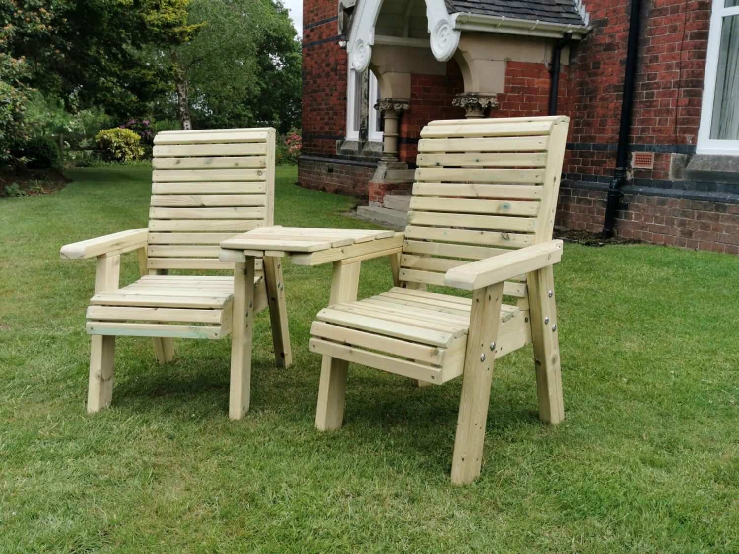 Ergonomic Scandinavian Redwood Companion Bench 5 Ergonomic Scandinavian Redwood Companion Bench - Image 3